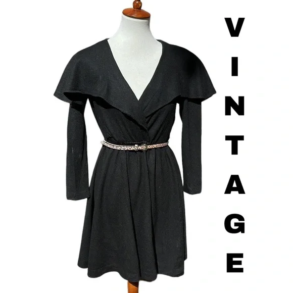 Vintage wool sweater dress - Picture 1 of 7